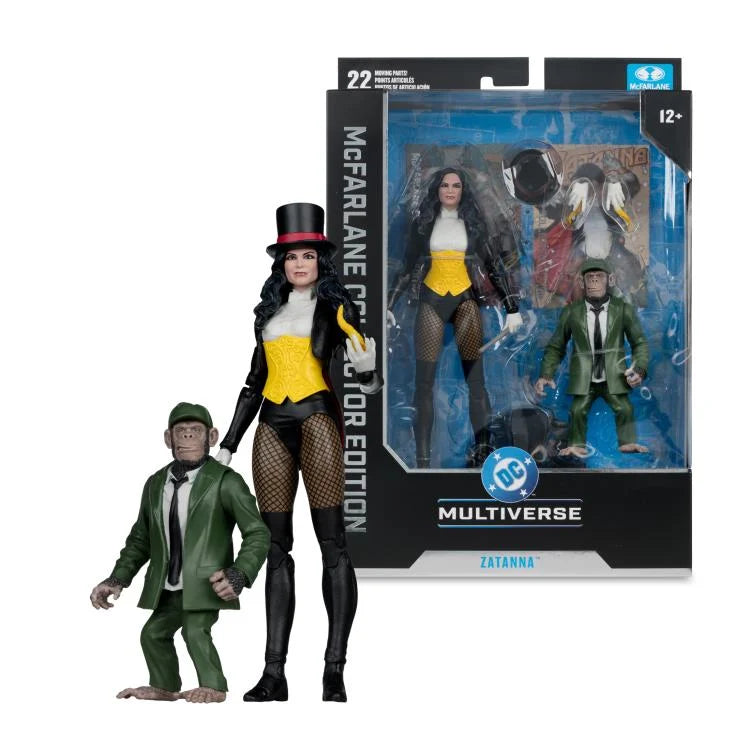 DCマルチバース ザターナ&ディテクティブチンプ Zatanna DC Multiverse 7-Inch Action Figure Set – Jay's Toys And Games