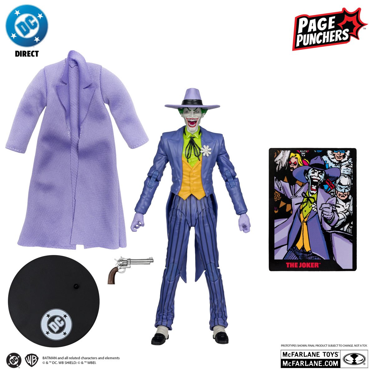 DC Direct Page Punchers Cheetah 7-inch action figure detailed view with comic book included