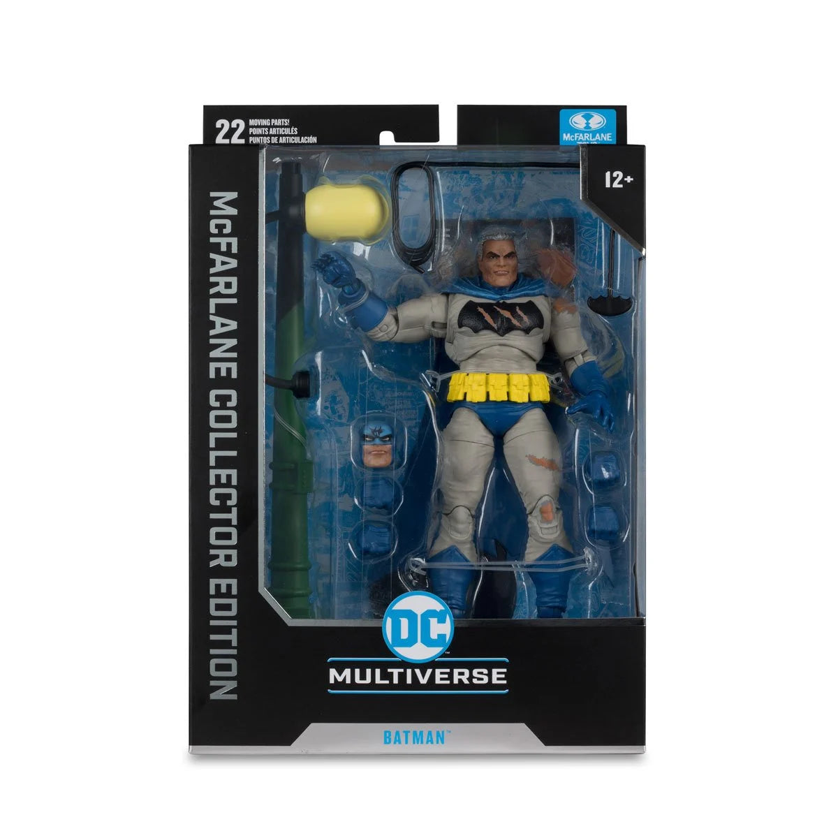 DC McFarlane Collector Edition - Batman Dark Knight Returns Battle Damage Blue Outfit Action Figure