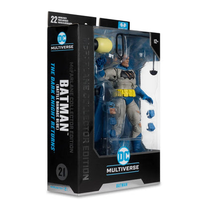 Batman (Dark Knight Returns) Battle Damage Blue Outfit DC McFarlane Collector Edition Action Figure