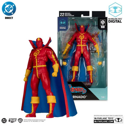 DC: The Bronze Age Red Tornado 7" Action Figure (with Digital Code) - view 7
