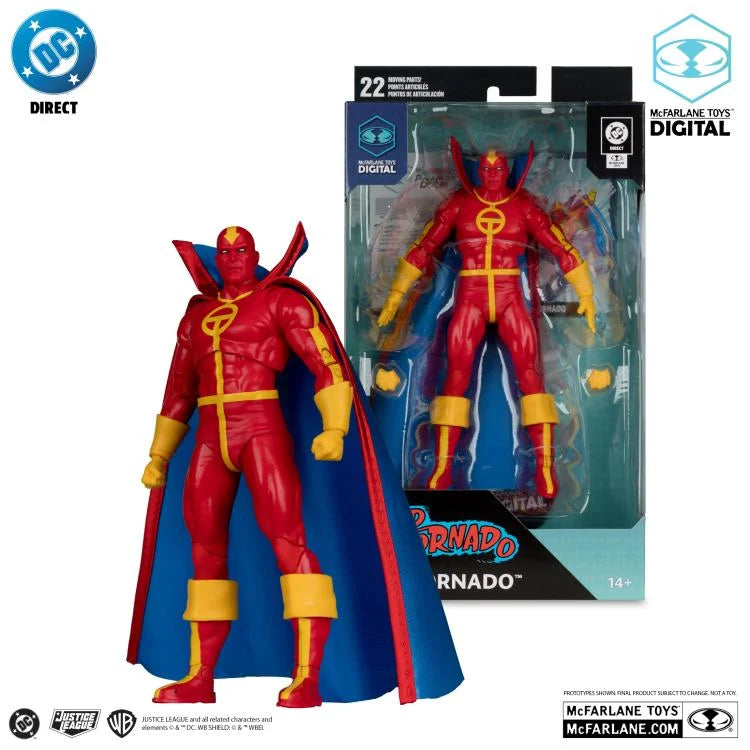 DC: The Bronze Age Red Tornado 7" Action Figure (with Digital Code) - view 7