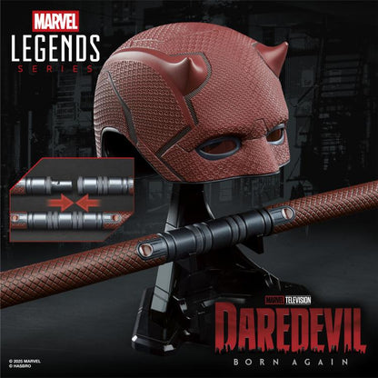 Daredevil: Born Again Marvel Legends Daredevil Premium Roleplay Mask and Billy Clubs
