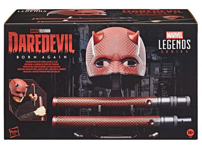 Daredevil: Born Again Marvel Legends Daredevil Premium Roleplay Mask and Billy Clubs