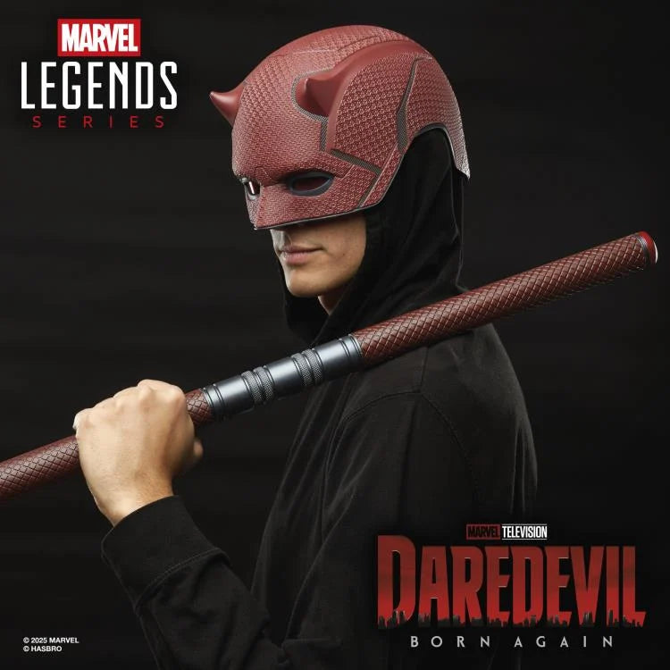 Daredevil: Born Again Marvel Legends Daredevil Premium Roleplay Mask and Billy Clubs