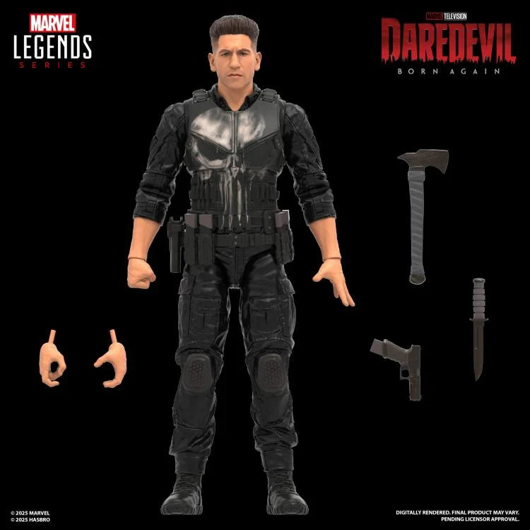 MARVEL LEGENDS BORN AGAIN 2個セット The Punisher Daredevil: Born Again Marvel Legends Action Figure