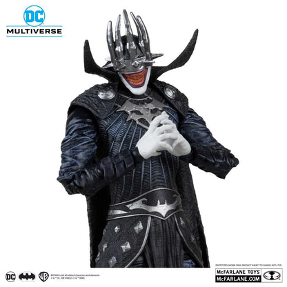 Dark Nights Metal Batman Who Laughs and Merciless 7-inch figures detail view in collector packaging