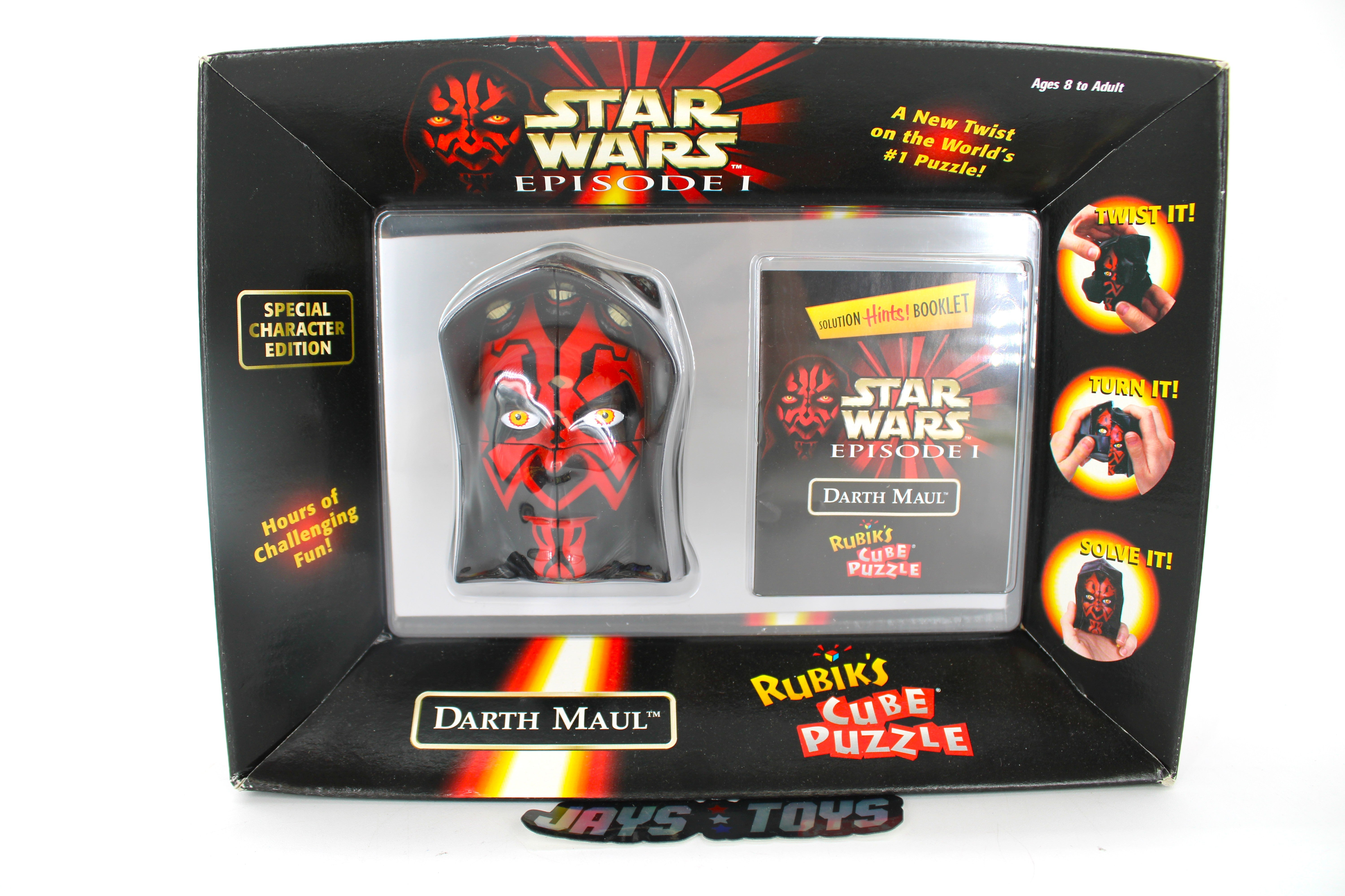 star wars darth maul pizza hat box 1999年 Star Wars Darth Maul Cup Topper Taco Bell, KFC, Pizza Hut 1999