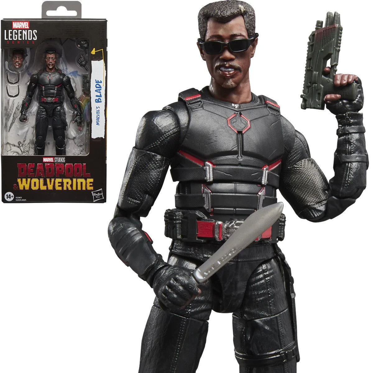 Deadpool & Wolverine Marvel Legends Blade Action Figure - view 13