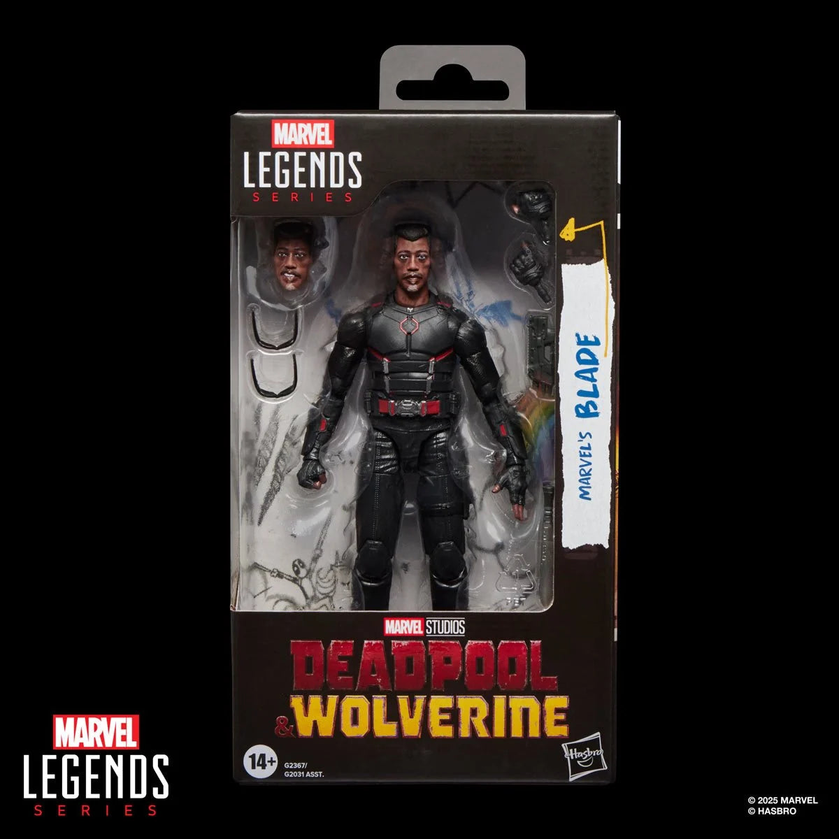 Deadpool & Wolverine Marvel Legends Blade Action Figure - view 9