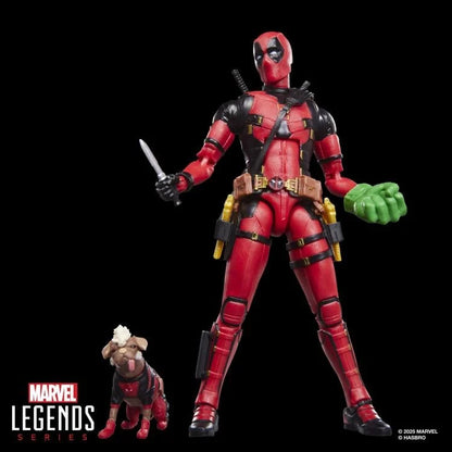 Deadpool & Wolverine Marvel Legends Deluxe Deadpool Action Figure with Dogpool - view 10