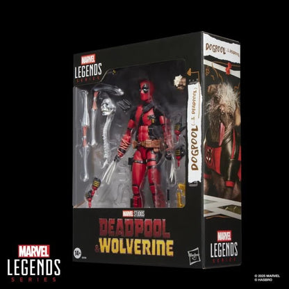 Deadpool & Wolverine Marvel Legends Deluxe Deadpool Action Figure with Dogpool - view 14