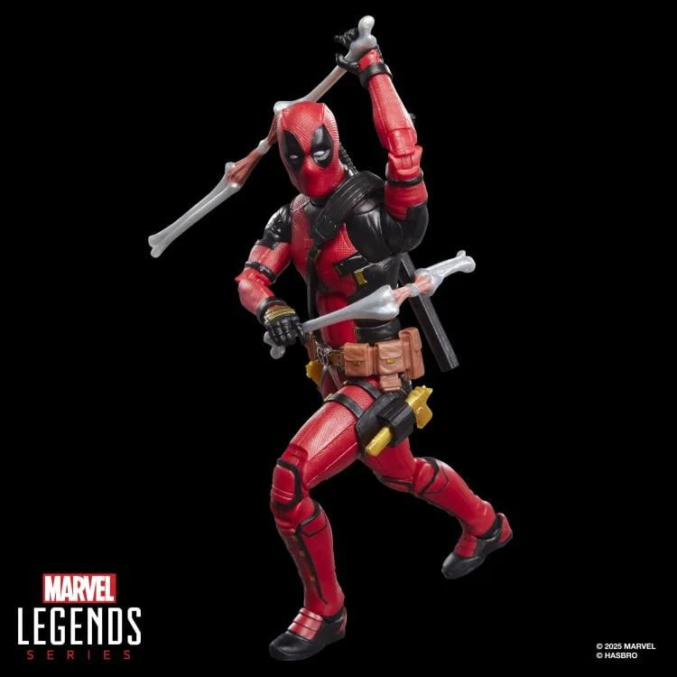 Deadpool & Wolverine Marvel Legends Deluxe Deadpool Action Figure with Dogpool - view 4