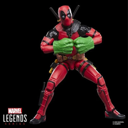 Deadpool & Wolverine Marvel Legends Deluxe Deadpool Action Figure with Dogpool - view 8