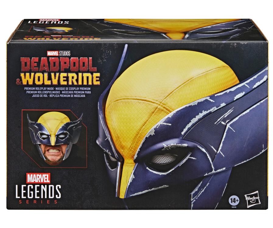 Deadpool & Wolverine Marvel legends Wolverine 1:1 Scale Wearable Mask