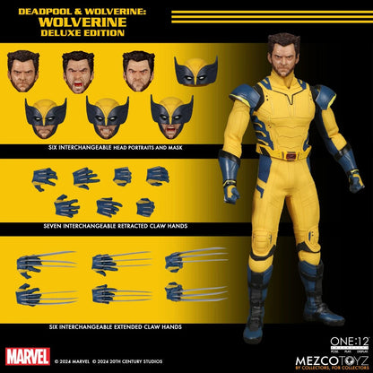 Deadpool & Wolverine One:12 Collective Wolverine (Deluxe Edition) Action Figure - view 7