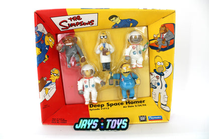 The Simpsons Deep Space Homer Action Figure Set (2002 Playmates Toys) product image