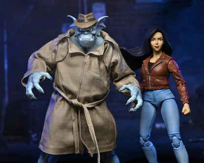 Detective Broadway "Silver Falcon" (With Closed Wings) - Disney's Gargoyles NECA Ultimate Action Figure