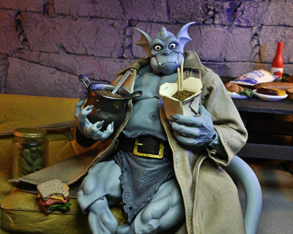 Detective Broadway "Silver Falcon" (With Closed Wings) - Disney's Gargoyles NECA Ultimate Action Figure