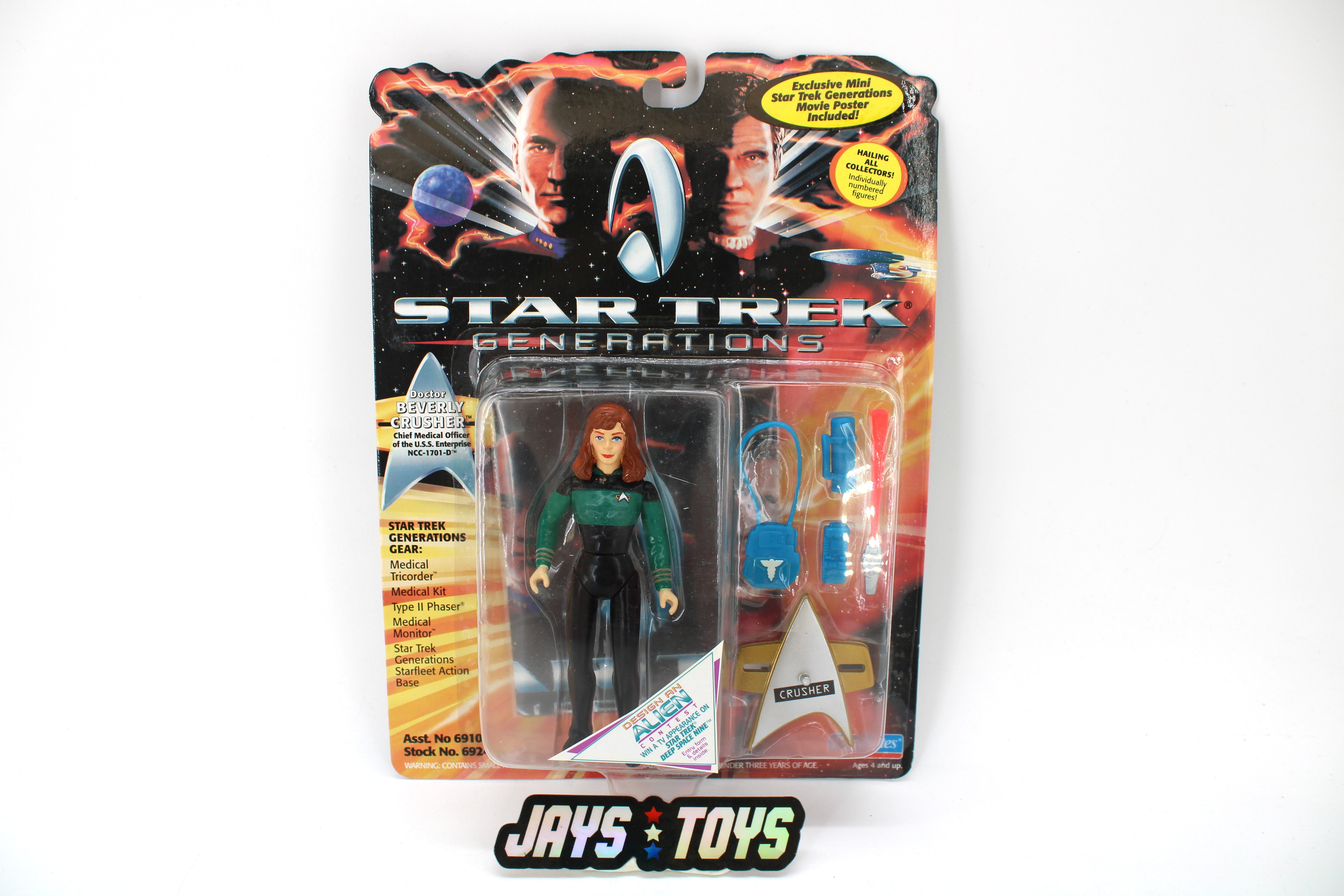 Playmates Star Trek Generations Doctor Beverly Crusher Action Figure (1994) product image