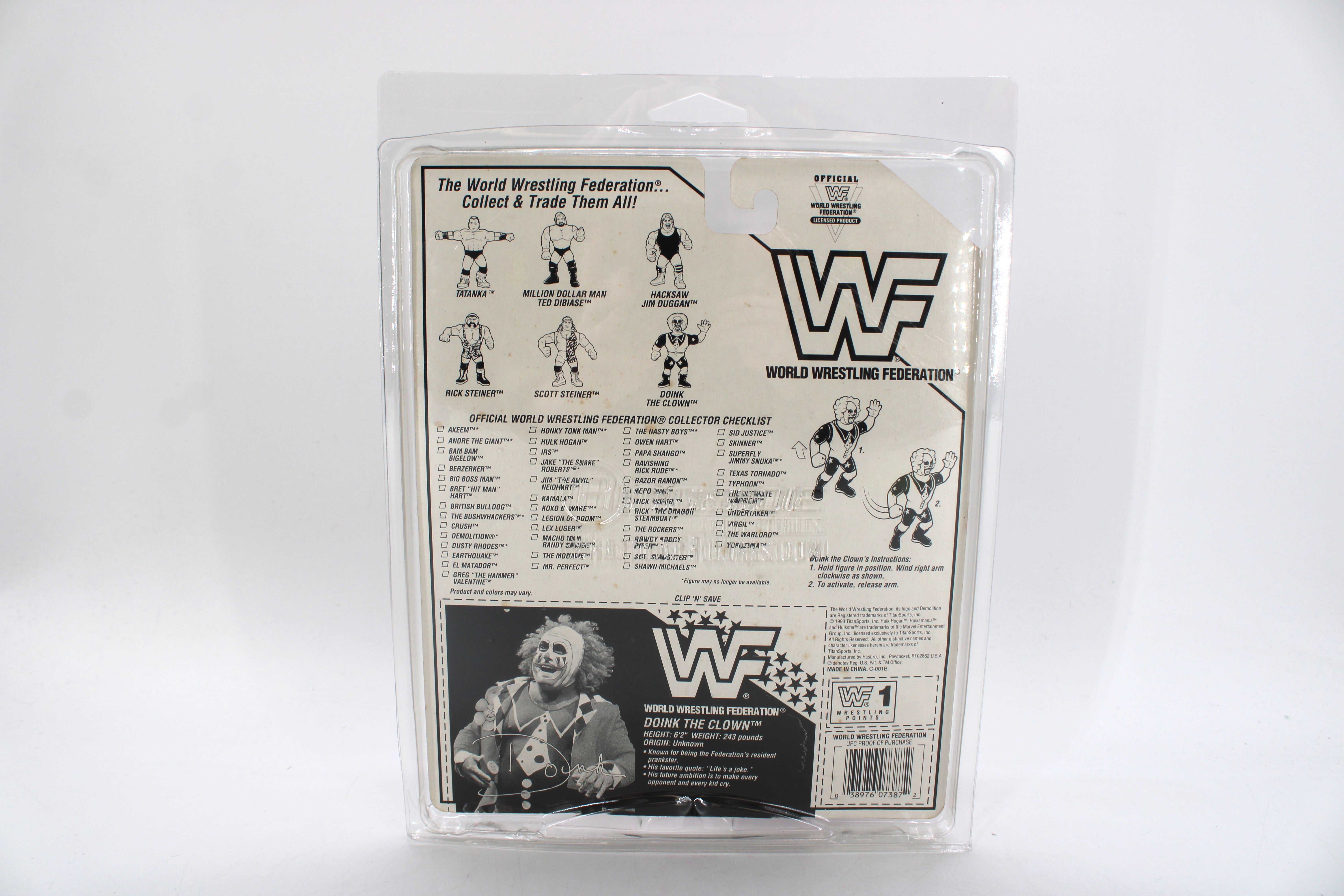 Liquid Modernity-King of Clown Sサイズ Doink the Clown WWF 4.5-Inch Action Figure | Jay's Toys