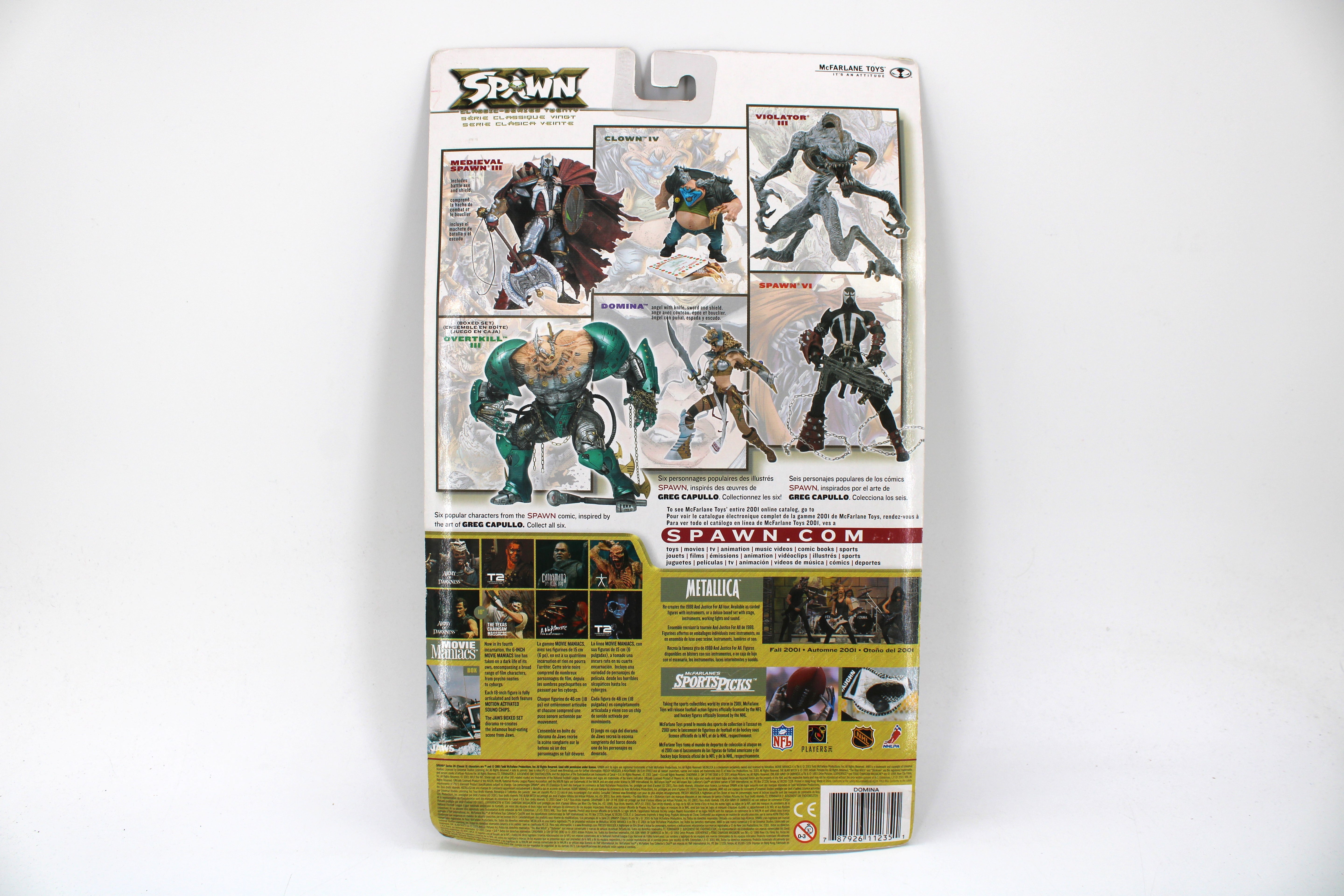 Spawn Classic Series 20 Domina Action Figure (2001 McFarlane Toys) - view 2