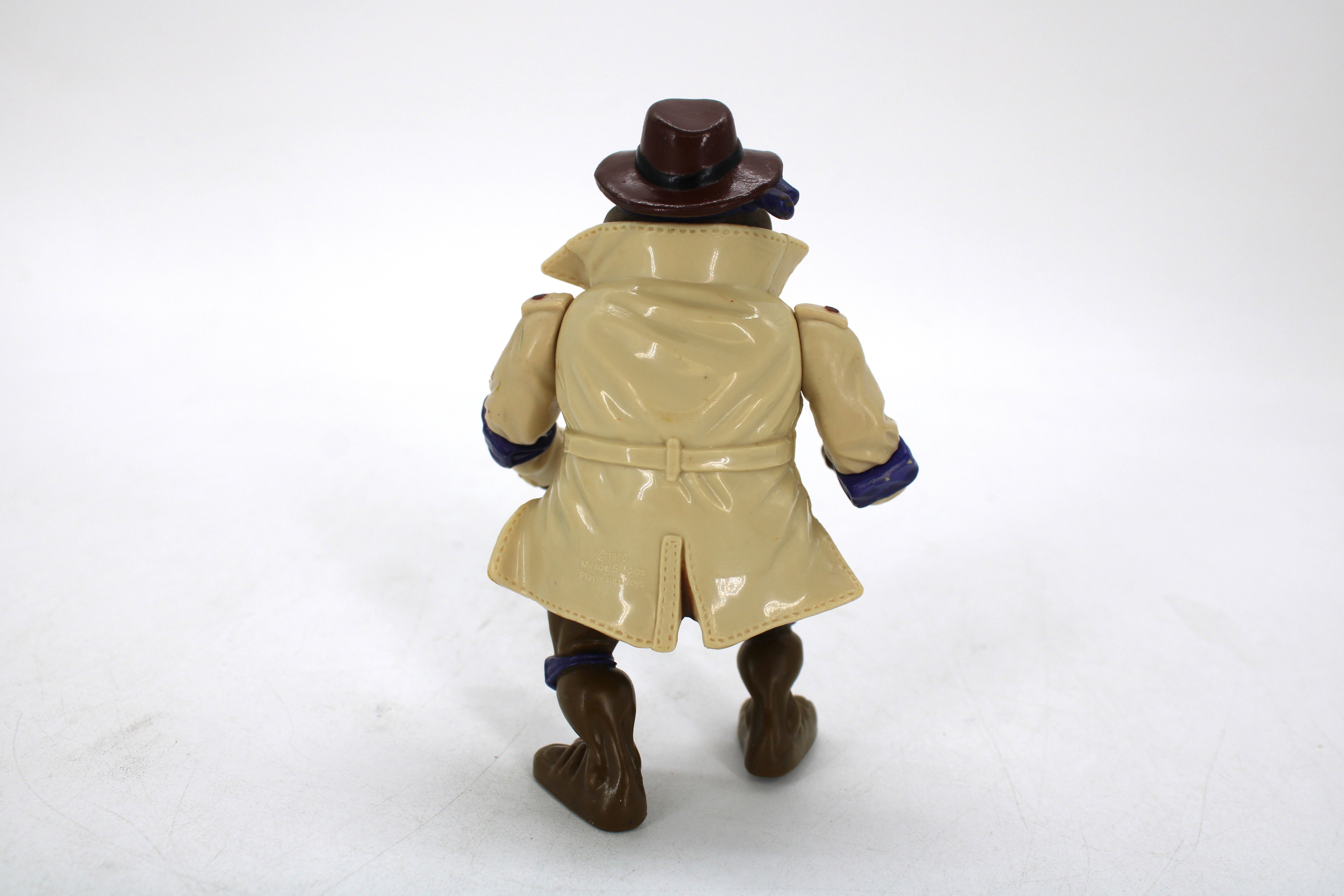 TMNT Don the Undercover Turtle Action Figure (1990 Playmates Toys) - view 3