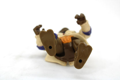 TMNT Don the Undercover Turtle Action Figure (1990 Playmates Toys) - view 4
