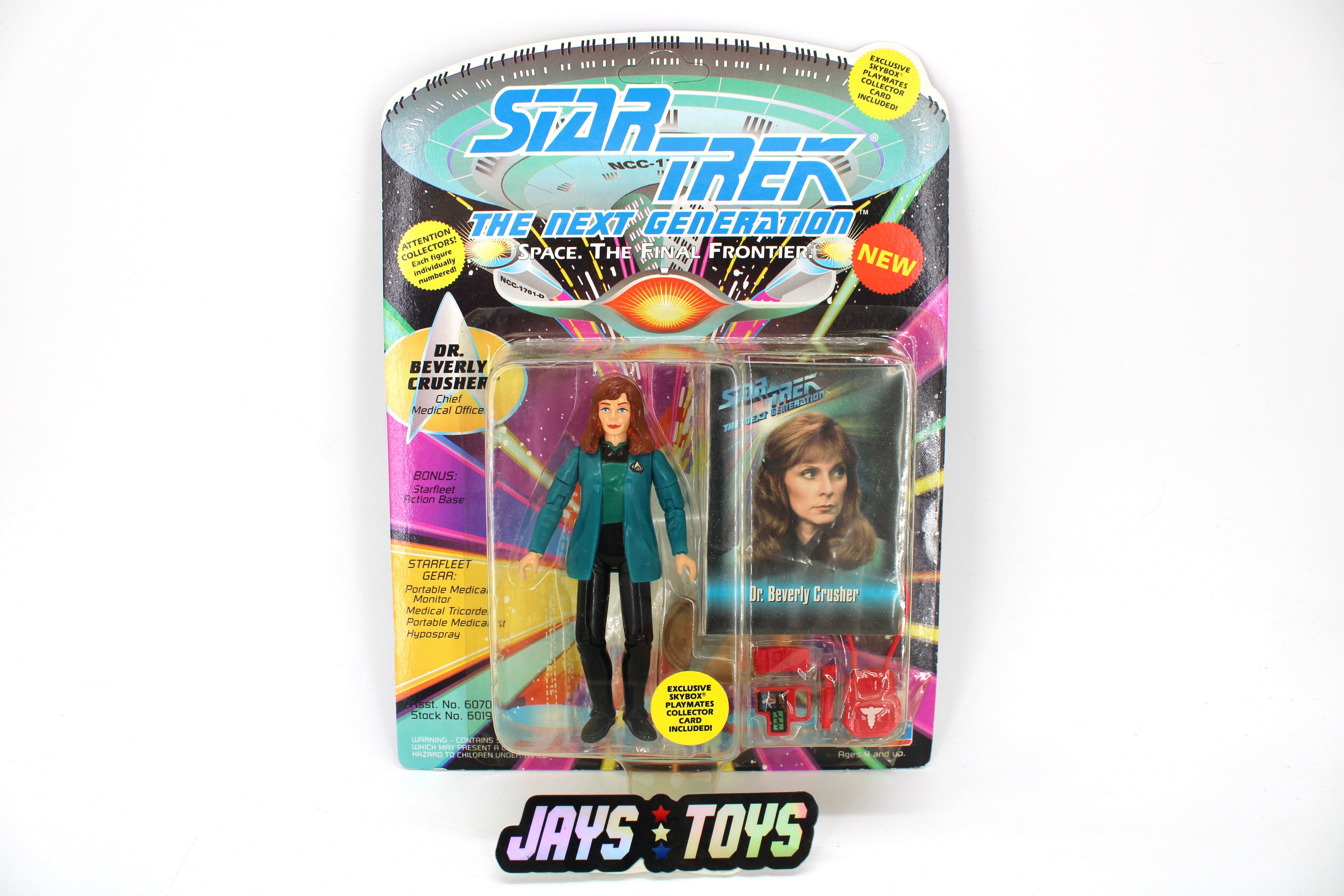 Playmates Toys Star Trek The Next Generation Dr. Beverly Crusher Action Figure (1993) product image