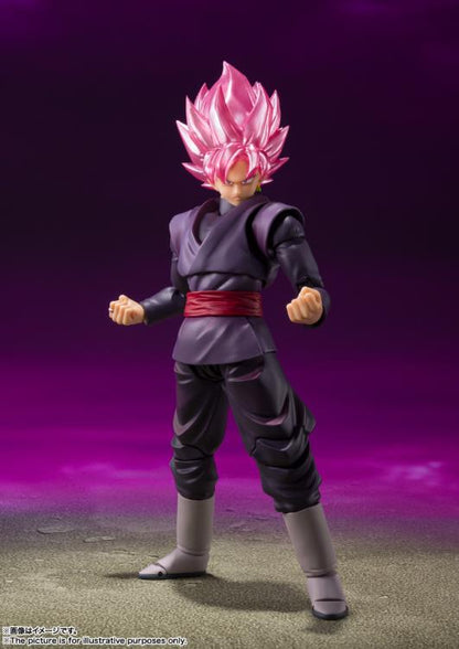 Dragon Ball Super S.H.Figuarts Goku Black (Super Saiyan Rose) Action Figure (2nd Reissue) - view 3