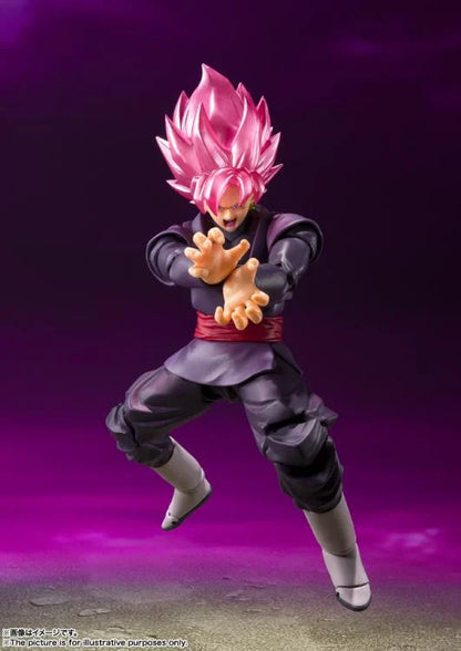 Dragon Ball Super S.H.Figuarts Goku Black (Super Saiyan Rose) Action Figure (2nd Reissue) - view 4