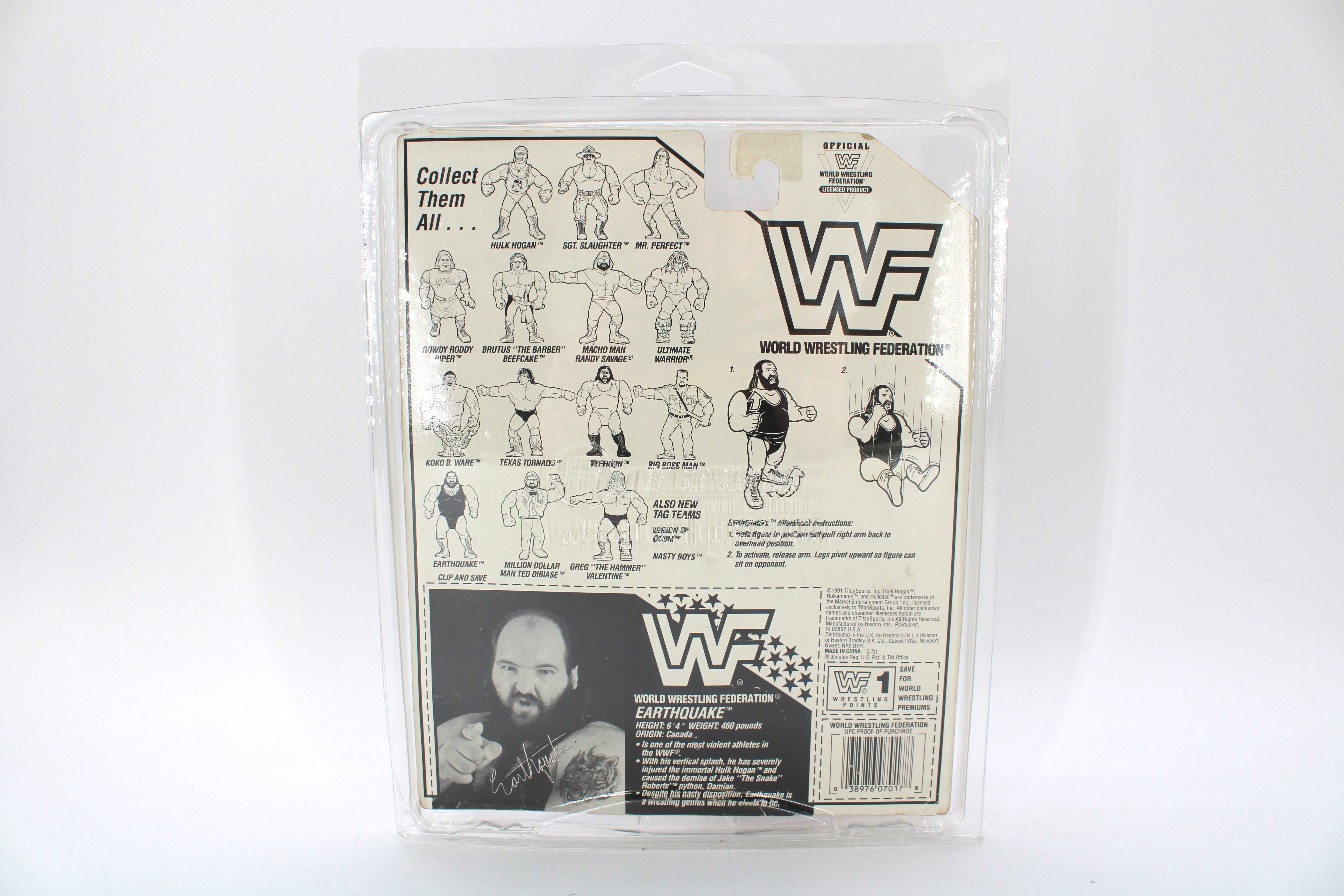 WWF Earthquake Action Figure (1991) - view 7