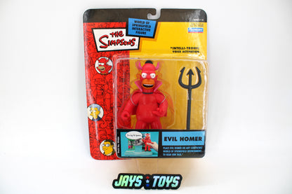 The Simpsons World of Springfield Evil Homer Action Figure (2004 Playmates Toys) product image