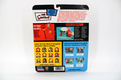 The Simpsons World of Springfield Evil Homer Action Figure (2004 Playmates Toys) - view 2