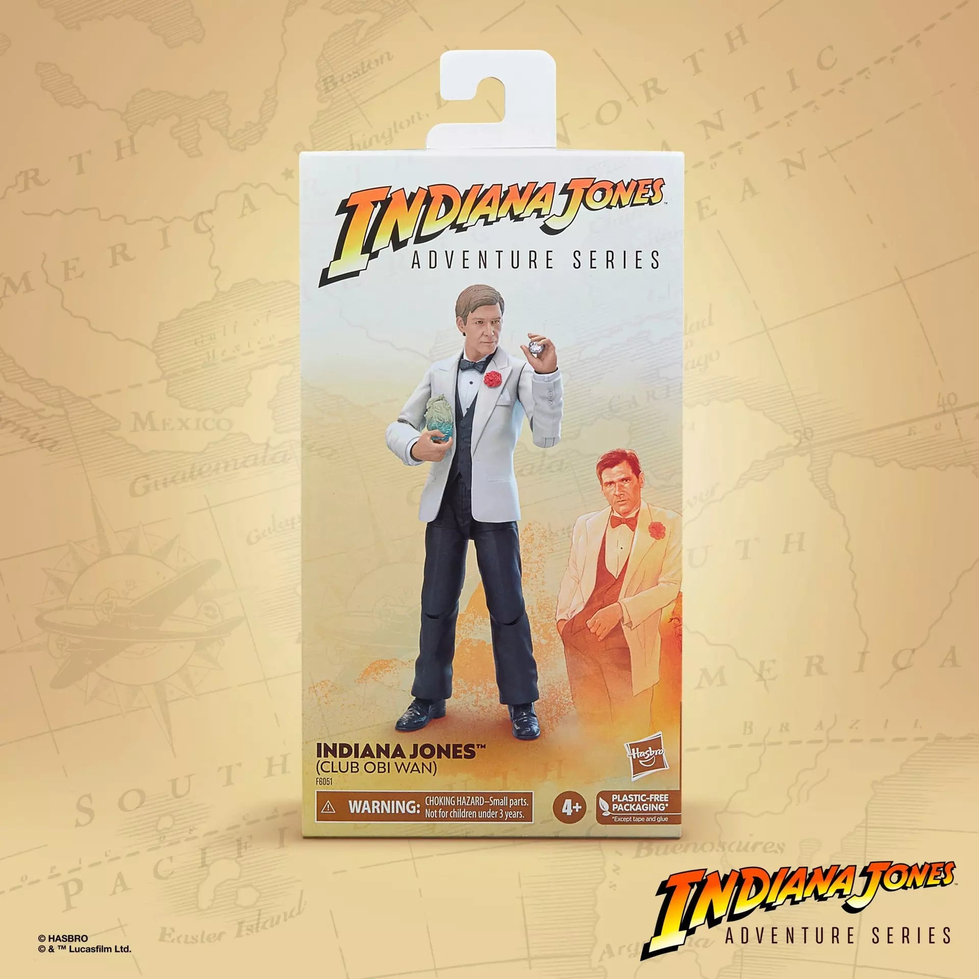 Indiana Jones Club Obi Wan Figure Indiana Jones Adventure Series