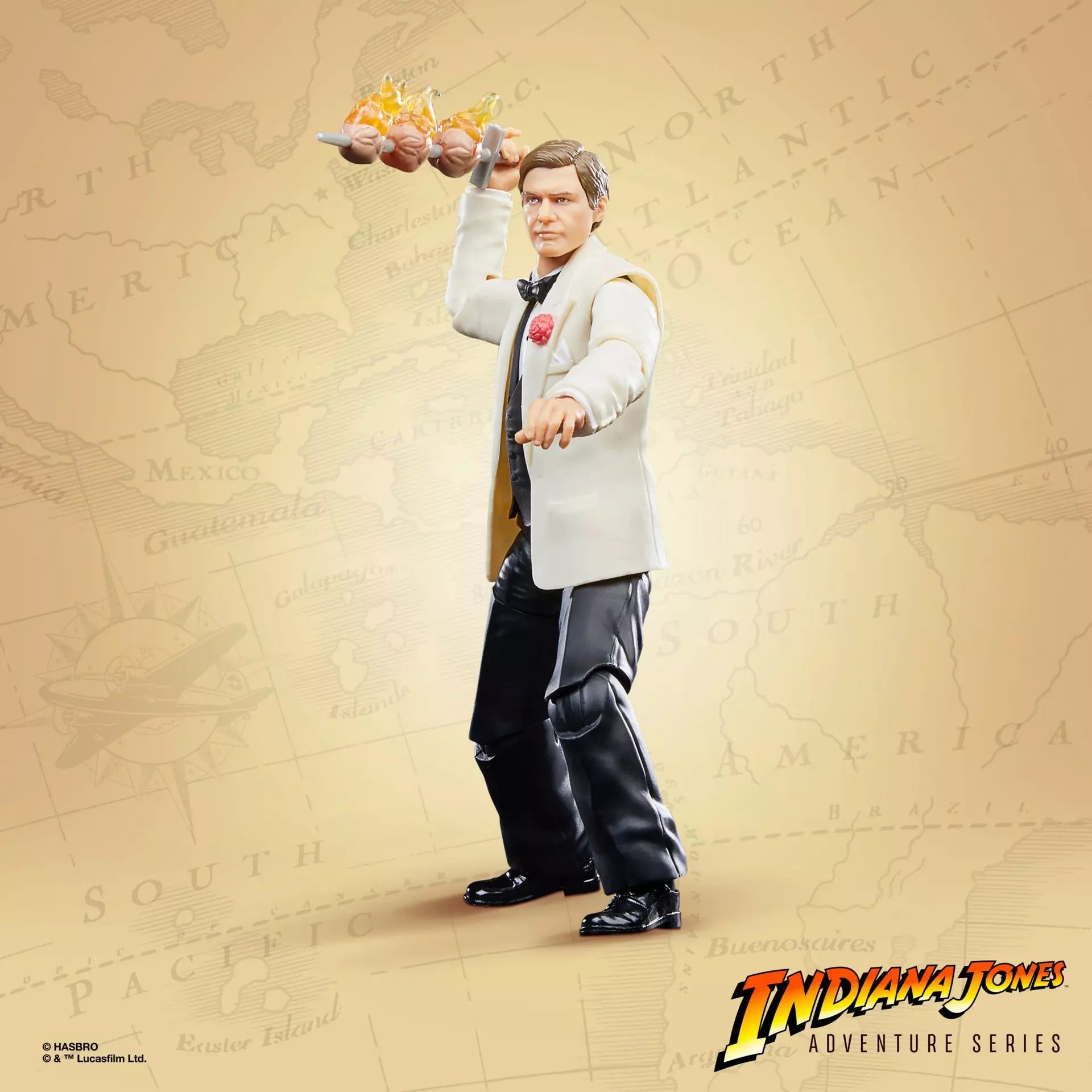 Indiana Jones Club Obi Wan Figure Indiana Jones Adventure Series