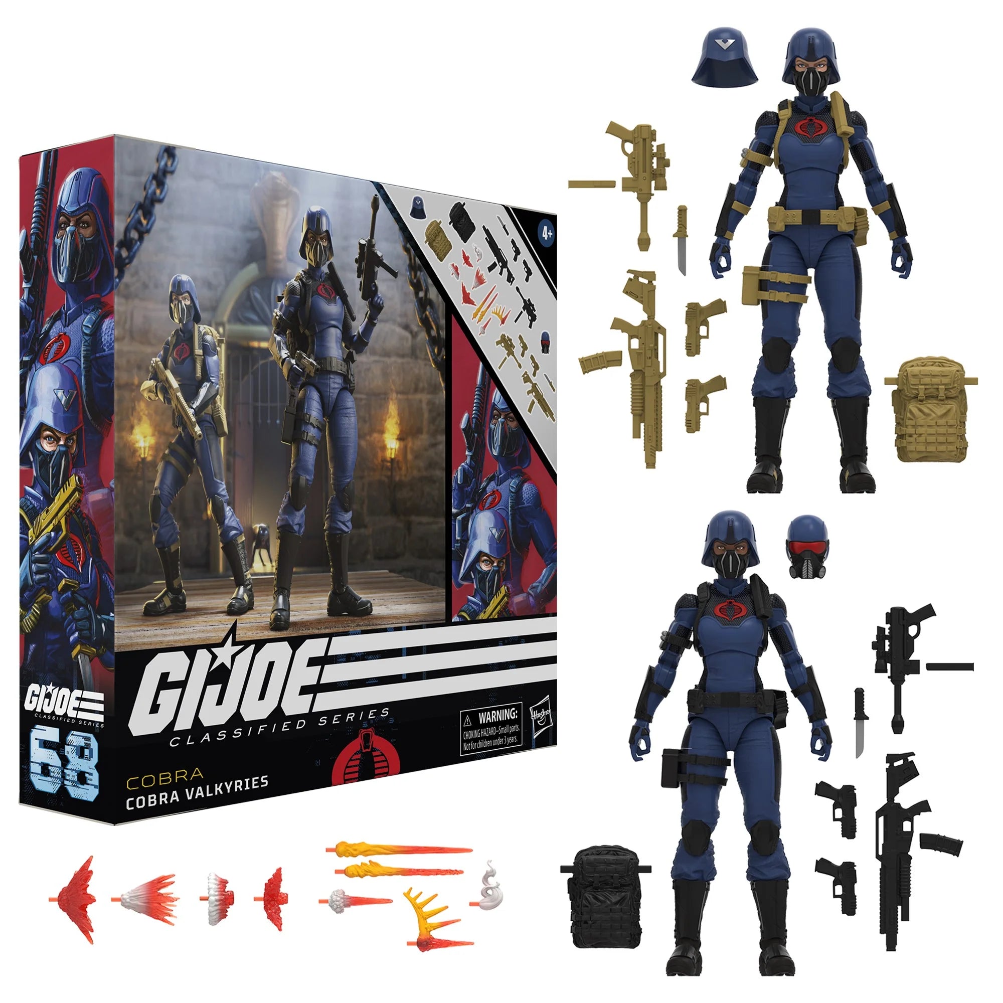 Cobra Valkyries G.I. Joe Classified Series
