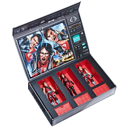 G.I. Joe Classified Series - Crimson Strike Team: Baroness, Tomax, & Xamot