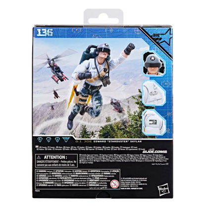 Edward ""Starduster"" Skylar G.I. Joe Classified Series #136 Hasbro