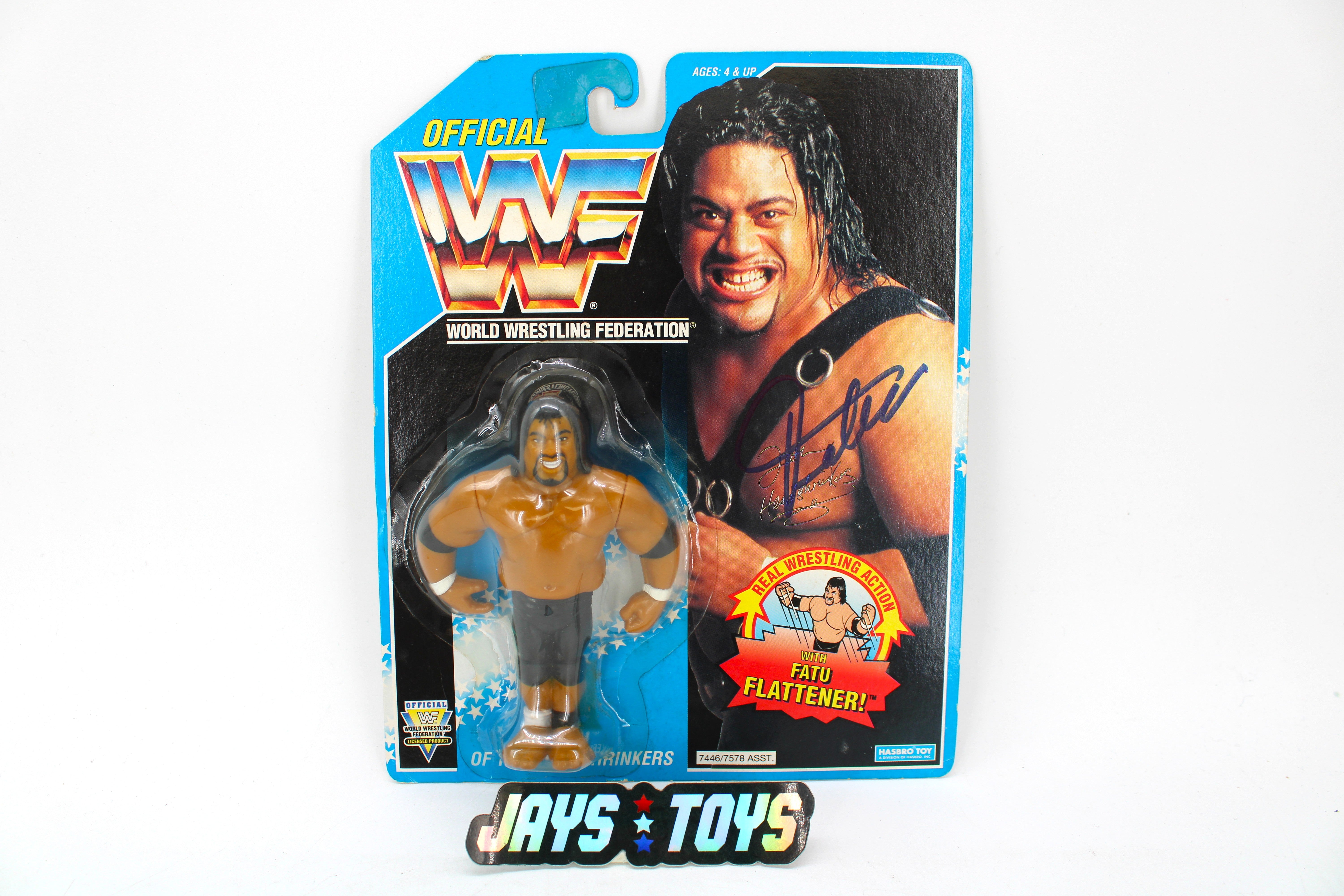 WWF Fatu Action Figure (1993) – Autographed product image