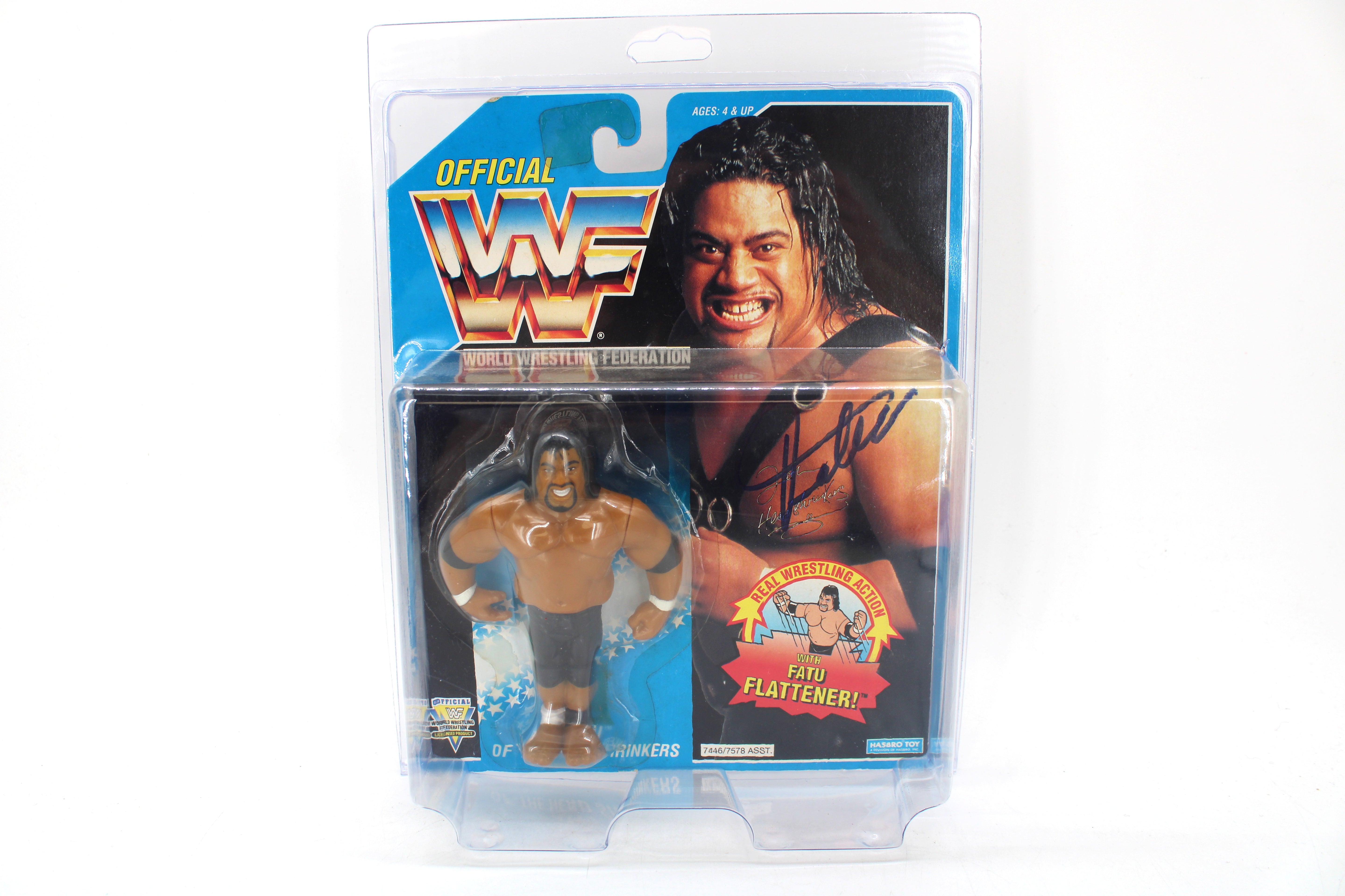 WWF Fatu Action Figure (1993) – Autographed - view 6