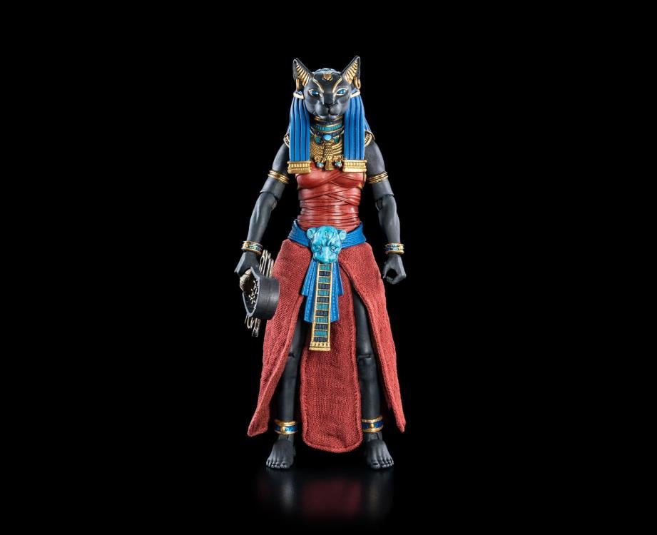 Figura Obscura: Bastet (Black and Red Version - Retailer Appreciation 2025) Action Figure (Preorder)