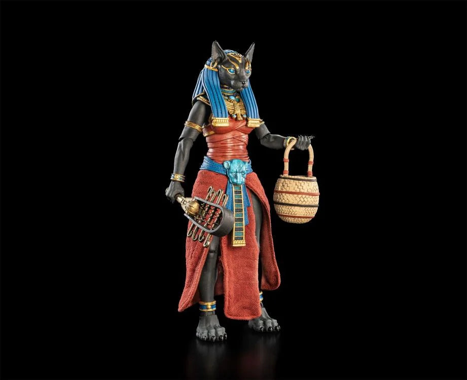 Figura Obscura: Bastet (Black and Red Version - Retailer Appreciation 2025) Action Figure (Preorder)