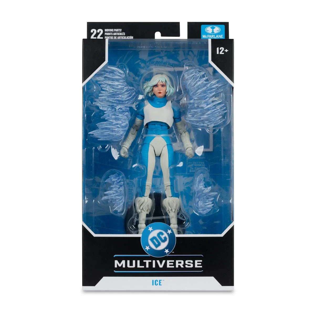 DC Multiverse Ice action figure 7-inch scale articulation and accessory detail view