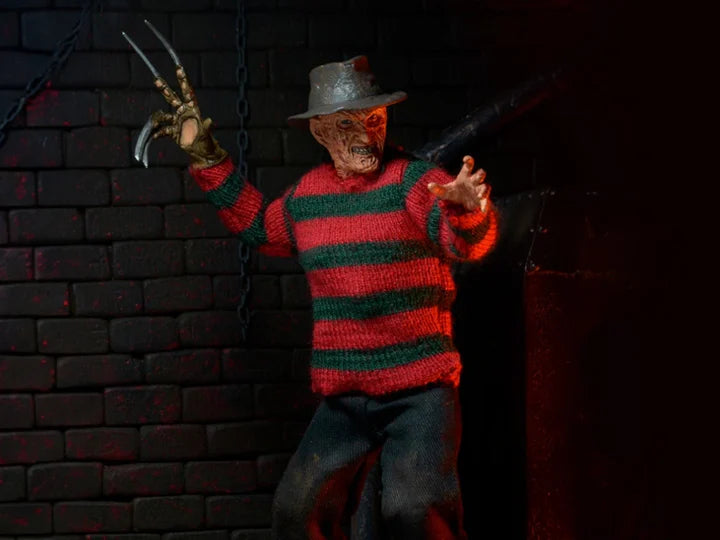 Freddy Krueger - A Nightmare on Elm Street 3: Dream Warriors 8" Clothed Action Figure