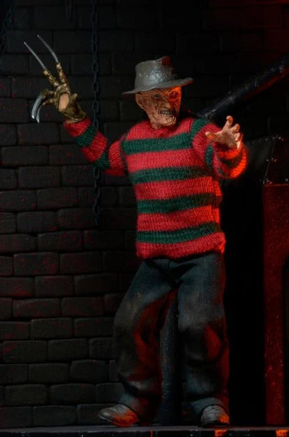 Freddy Krueger - A Nightmare on Elm Street 3: Dream Warriors 8" Clothed Action Figure