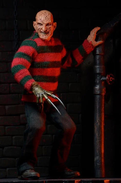 Freddy Krueger - A Nightmare on Elm Street 3: Dream Warriors 8" Clothed Action Figure