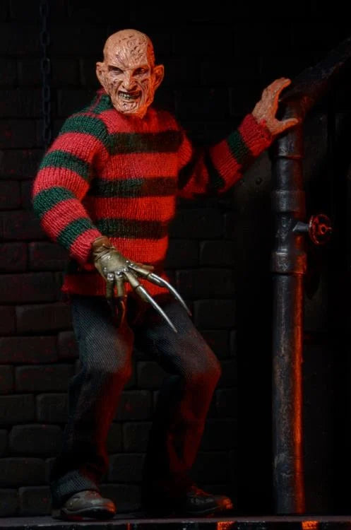 Freddy Krueger - A Nightmare on Elm Street 3: Dream Warriors 8" Clothed Action Figure