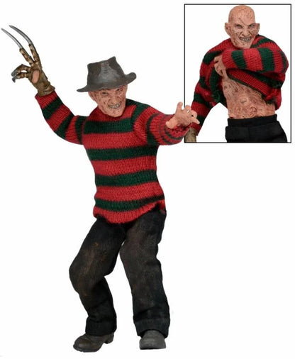 Freddy Krueger - A Nightmare on Elm Street 3: Dream Warriors 8" Clothed Action Figure