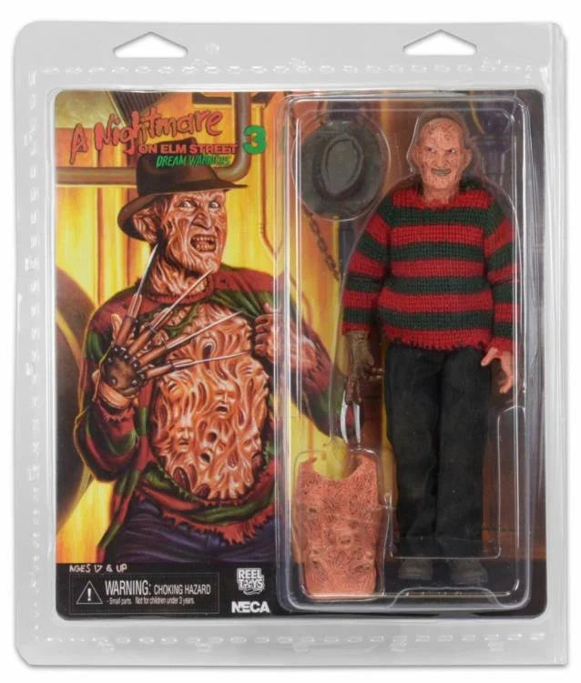 Freddy Krueger - A Nightmare on Elm Street 3: Dream Warriors 8" Clothed Action Figure